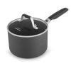 Nonstick with AquaShield 2.5qt Sauce Pan with Lid