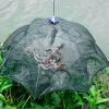 Foldable Fishing Bait Net Trap Crab Net Shrimp Fish Cast Dip Cage