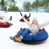 40" Inflatable Snow Sled for Kids and Adults